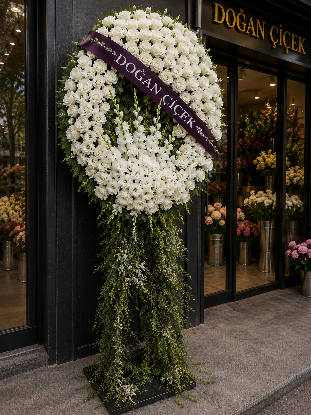 vip eyaz cenaze �i�e�i